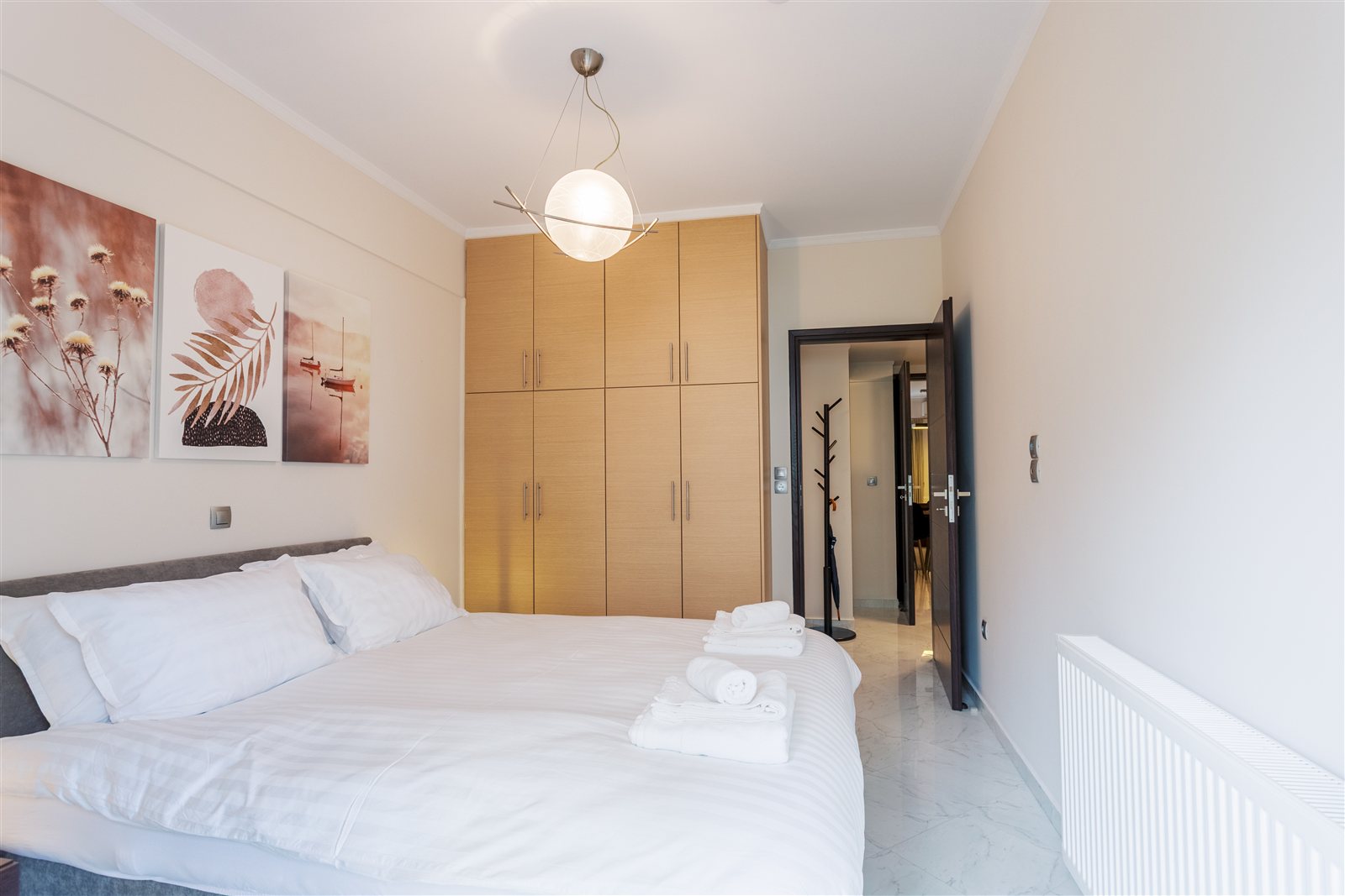 Bedroom at Gaia Apartment