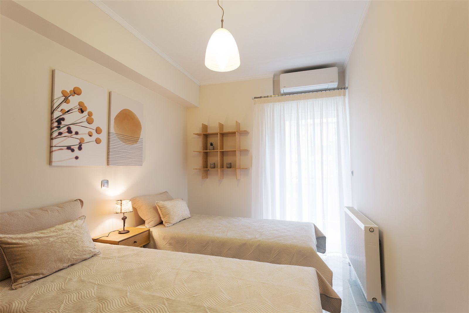 Bedroom at Gaia Apartment