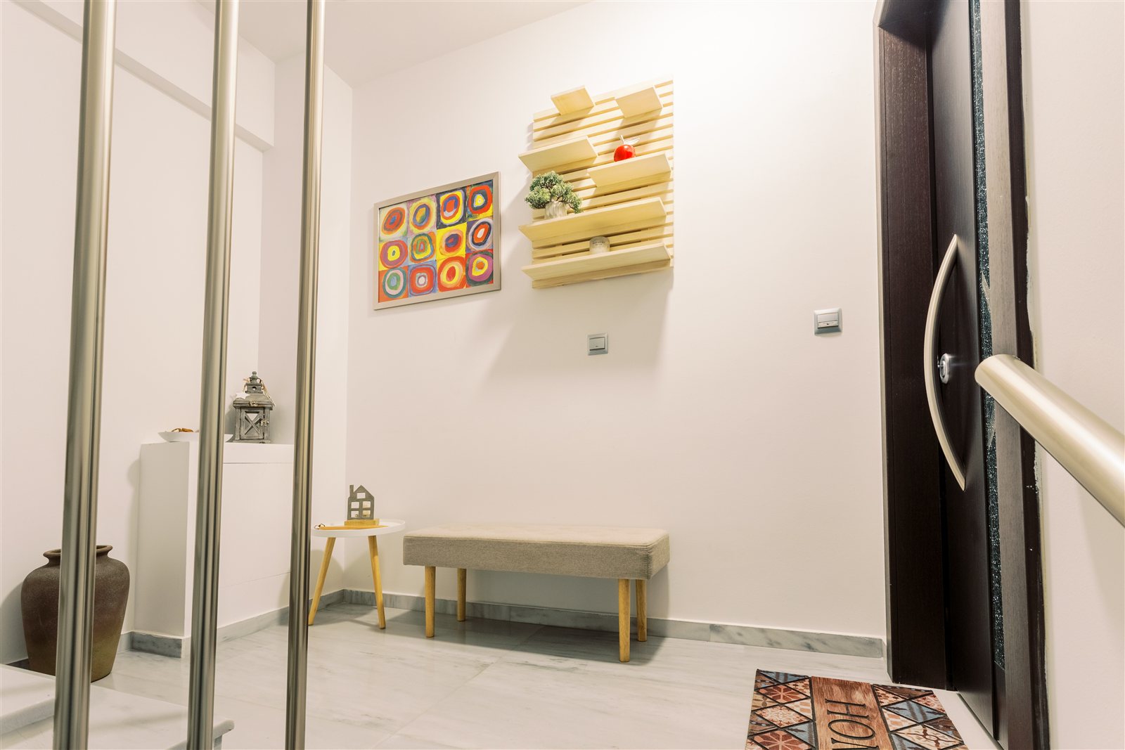 Entrance at Gaia Apartment
