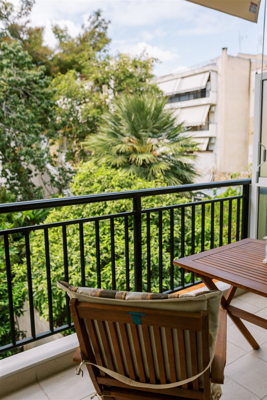 Balcony at Gaia Apartment