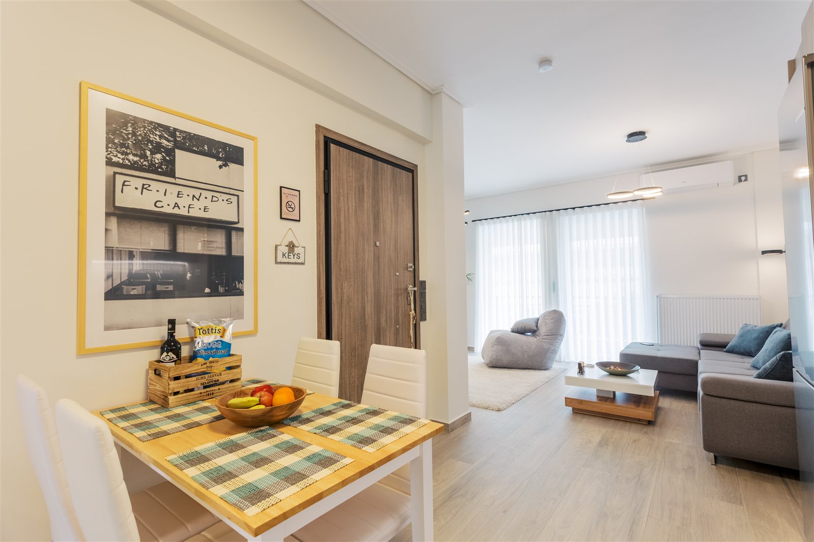 Dining area at Helios Apartment
