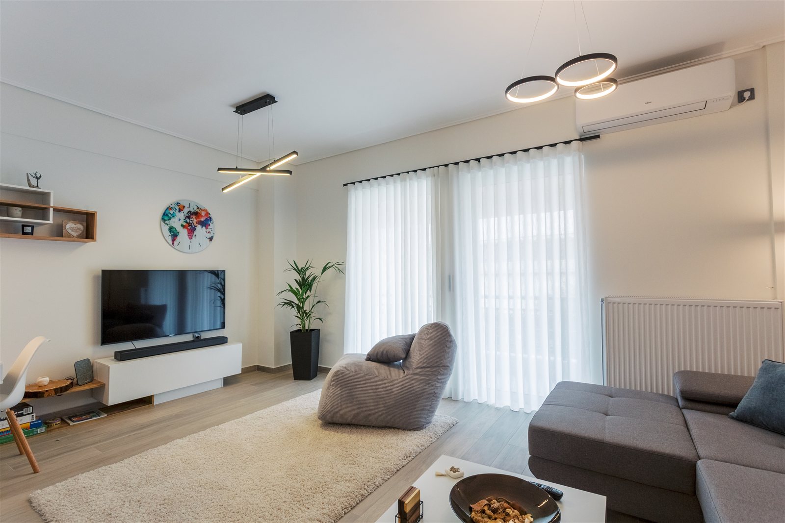 Living room at Helios Apartment