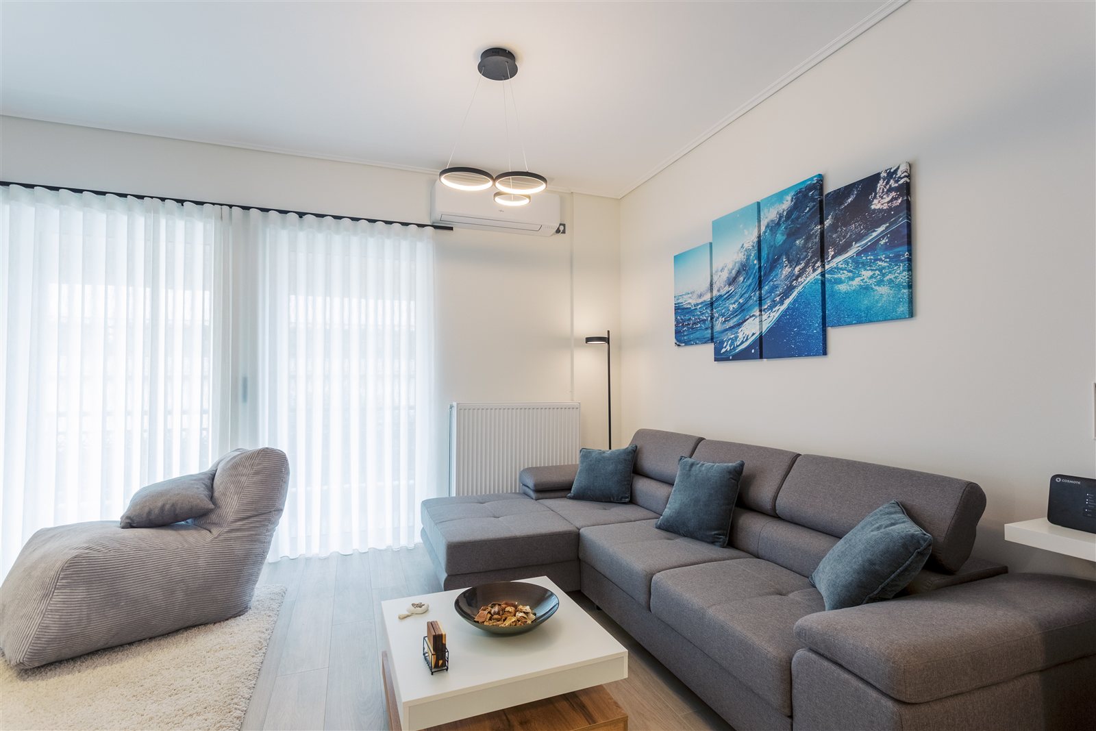 Living room at Helios Apartment