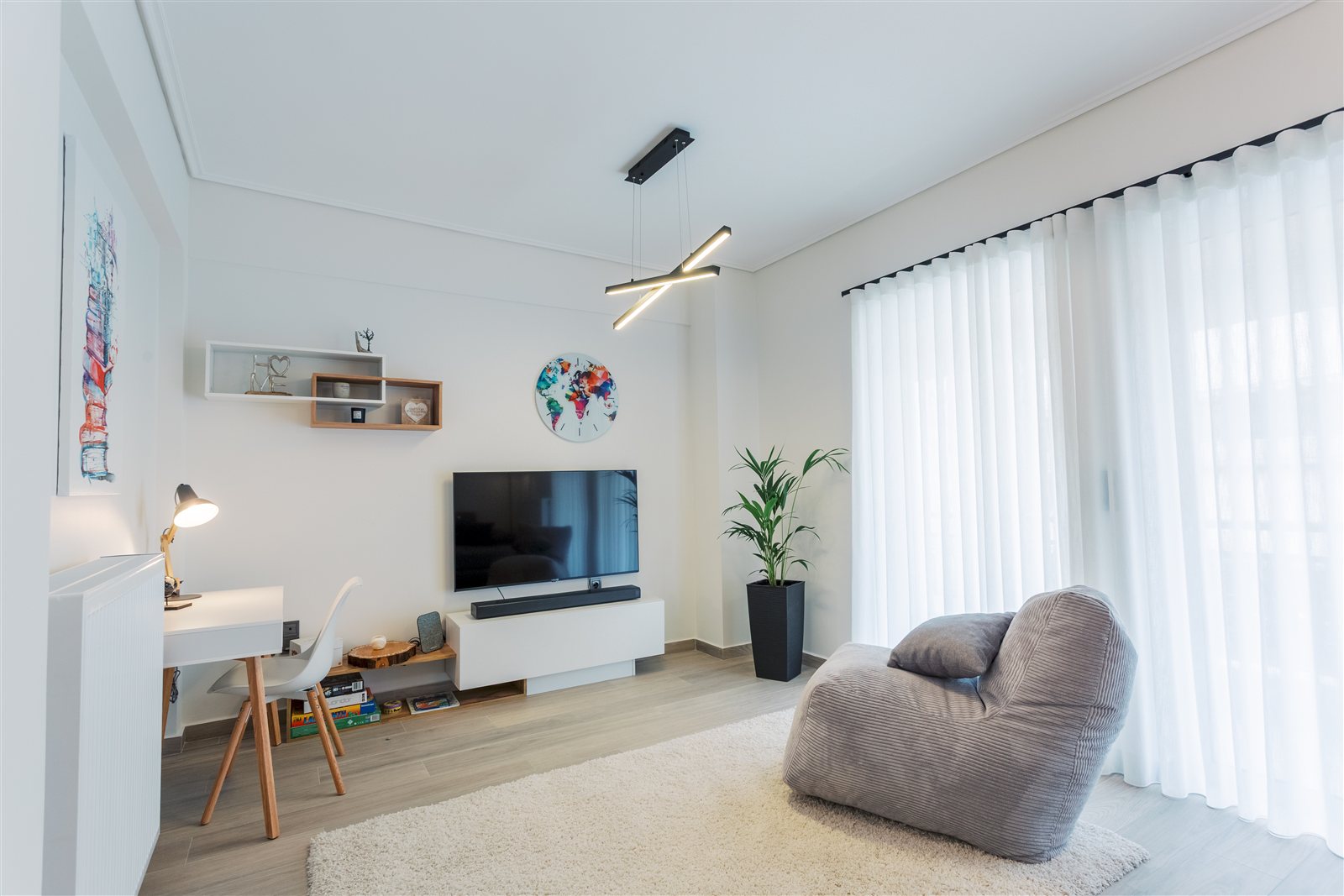 Living room at Helios Apartment