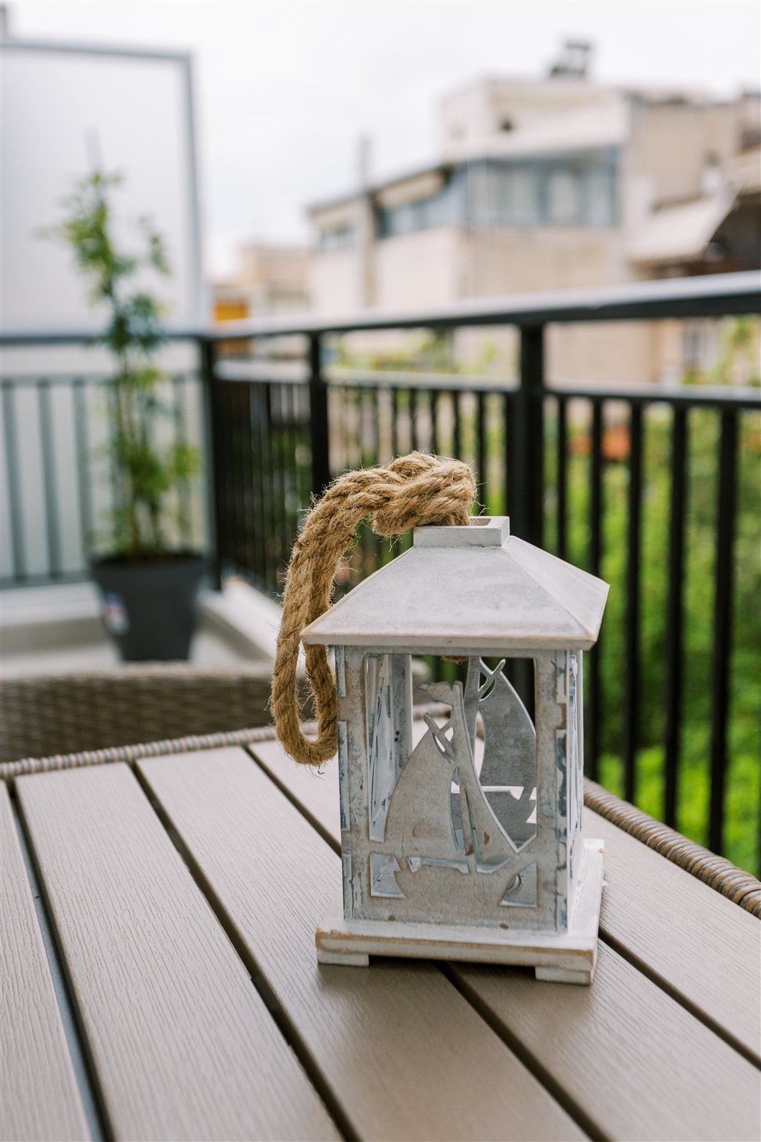 Balcony at Helios Apartment