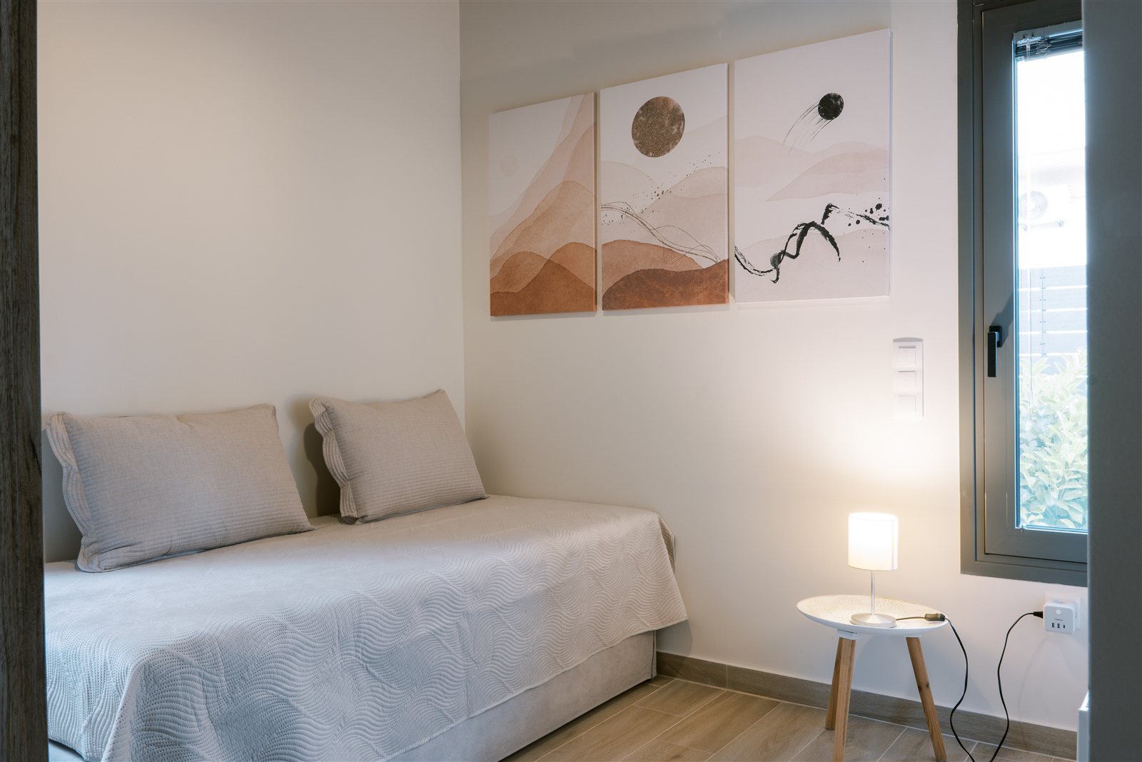 Bedroom at Odysseas Seaside Escape